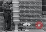 Standbild V-2 Rakete Gasbrenner Kummersdorf Deutschland, 1940, aus Sekunde 36 historischem Filmmaterial Videoclip 65675030685