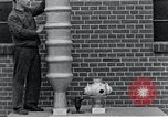 Standbild V-2 Rakete Gasbrenner Kummersdorf Deutschland, 1940, aus Sekunde 37 historischem Filmmaterial Videoclip 65675030685