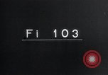 Standbild FI103 fliegende Bombe V-1 Peenemunde Deutschland, 1942, aus Sekunde 11 historischem Filmmaterial Videoclip 65675030689