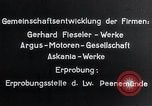 Standbild FI103 fliegende Bombe V-1 Peenemunde Deutschland, 1942, aus Sekunde 27 historischem Filmmaterial Videoclip 65675030689