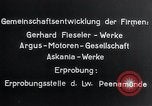 Standbild FI103 fliegende Bombe V-1 Peenemunde Deutschland, 1942, aus Sekunde 30 historischem Filmmaterial Videoclip 65675030689