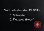 Image of Fi103 flying bomb V-1 launch ramp Peenemunde Germany, 1942, second 3 stock footage video 65675030690