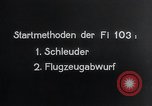 Image of Fi103 flying bomb V-1 launch ramp Peenemunde Germany, 1942, second 5 stock footage video 65675030690