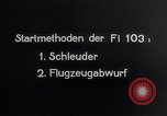 Image of Fi103 flying bomb V-1 launch ramp Peenemunde Germany, 1942, second 6 stock footage video 65675030690