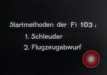 Image of Fi103 flying bomb V-1 launch ramp Peenemunde Germany, 1942, second 7 stock footage video 65675030690