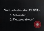 Image of Fi103 flying bomb V-1 launch ramp Peenemunde Germany, 1942, second 10 stock footage video 65675030690