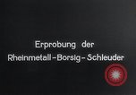 Image of Fi103 flying bomb V-1 launch ramp Peenemunde Germany, 1942, second 62 stock footage video 65675030690