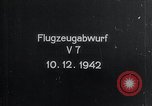Immagine di Fi103 V-1 battenti bomba rilascio dell'antenna Peenemunde Germania, 1942, secondo 5 filmato di repertorio 65675030692