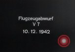 Immagine di Fi103 V-1 battenti bomba rilascio dell'antenna Peenemunde Germania, 1942, secondo 8 filmato di repertorio 65675030692