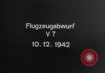 Immagine di Fi103 V-1 battenti bomba rilascio dell'antenna Peenemunde Germania, 1942, secondo 9 filmato di repertorio 65675030692