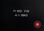 Image of Fi103 V-1 flying bomb test launch Peenemunde Germany, 1943, second 3 stock footage video 65675030694