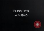 Image of Fi103 V-1 flying bomb test launch Peenemunde Germany, 1943, second 5 stock footage video 65675030694