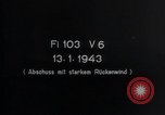 Image Fi103 bombe volante Peenemunde Allemagne, 1943, de la seconde 4 séquences d'archives historiques vidéo 65675030695