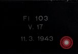 Image of Fi103 flying bomb V-1 test Peenemunde Germany, 1943, second 1 stock footage video 65675030697