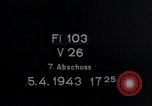 Immagine di Fi103 battenti bomba V-1 il test Peenemunde Germania, 1943, secondo 4 filmato di repertorio 65675030699