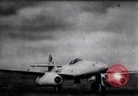 Image of ME-262 aircraft pilot training Germany, 1944, second 18 stock footage video 65675030703