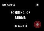 Image B-24 bombardiers lourds Rangoon Birmanie, 1943, de la seconde 3 séquences d'archives historiques vidéo 65675030717