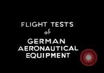 Image of Aeronautical equipment Germany, 1942, second 26 stock footage video 65675030725