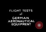 Image of Aeronautical equipment Germany, 1942, second 32 stock footage video 65675030725