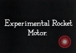 Image of German rocket engine inverted test Germany, 1942, second 5 stock footage video 65675030731