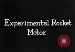 Image of German rocket engine inverted test Germany, 1942, second 6 stock footage video 65675030731