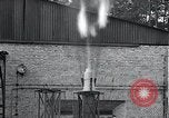 Image of Inverted German rocket engine test Germany, 1942, second 24 stock footage video 65675030732