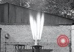 Image of Inverted German rocket engine test Germany, 1942, second 55 stock footage video 65675030732