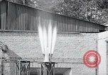 Image of Inverted German rocket engine test Germany, 1942, second 61 stock footage video 65675030732