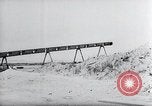 Image of V-1 charger and rocket mount and launch Germany, 1942, second 29 stock footage video 65675030733