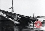 Image of V-1 charger and rocket mount and launch Germany, 1942, second 31 stock footage video 65675030733