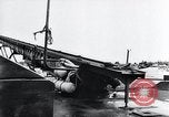 Image of V-1 charger and rocket mount and launch Germany, 1942, second 32 stock footage video 65675030733