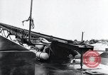 Image of V-1 charger and rocket mount and launch Germany, 1942, second 33 stock footage video 65675030733