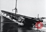 Image of V-1 charger and rocket mount and launch Germany, 1942, second 34 stock footage video 65675030733
