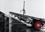 Image of V-1 charger and rocket mount and launch Germany, 1942, second 38 stock footage video 65675030733