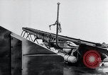 Image of V-1 charger and rocket mount and launch Germany, 1942, second 42 stock footage video 65675030733