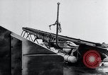 Image of V-1 charger and rocket mount and launch Germany, 1942, second 43 stock footage video 65675030733