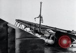 Image of V-1 charger and rocket mount and launch Germany, 1942, second 44 stock footage video 65675030733