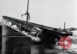Image of V-1 charger and rocket mount and launch Germany, 1942, second 46 stock footage video 65675030733