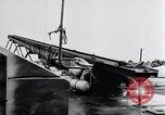 Image of V-1 charger and rocket mount and launch Germany, 1942, second 50 stock footage video 65675030733