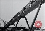Image of V-1 charger and rocket mount and launch Germany, 1942, second 59 stock footage video 65675030733