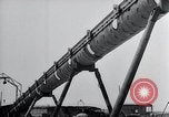 Image of V-1 charger and rocket mount and launch Germany, 1942, second 61 stock footage video 65675030733