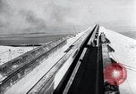 Image of V-1 rocket launcher on rollers Germany, 1943, second 1 stock footage video 65675030734