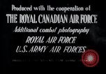 Standbild KB-700 Lancaster Bomber Malton Ontario Kanada, 1943, aus Sekunde 34 historischem Filmmaterial Videoclip 65675030748