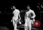 Immagine di Vigne sconfigge Lott in uomini singoli Tennis Championship match Forest Hills New York USA, 1931, secondo 9 filmato di repertorio 65675030764
