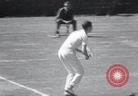 Immagine di Vigne sconfigge Lott in uomini singoli Tennis Championship match Forest Hills New York USA, 1931, secondo 36 filmato di repertorio 65675030764