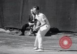 Immagine di Vigne sconfigge Lott in uomini singoli Tennis Championship match Forest Hills New York USA, 1931, secondo 55 filmato di repertorio 65675030764