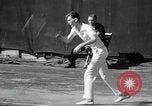 Immagine di Vigne sconfigge Lott in uomini singoli Tennis Championship match Forest Hills New York USA, 1931, secondo 56 filmato di repertorio 65675030764