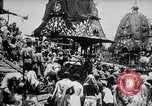 Immagine di Signore Vishnu carro processione Il Puri India, 1931, secondo 24 filmato di repertorio 65675030765