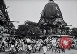 Immagine di Signore Vishnu carro processione Il Puri India, 1931, secondo 34 filmato di repertorio 65675030765