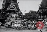 Immagine di Signore Vishnu carro processione Il Puri India, 1931, secondo 36 filmato di repertorio 65675030765